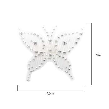 strass termo borboleta 3005